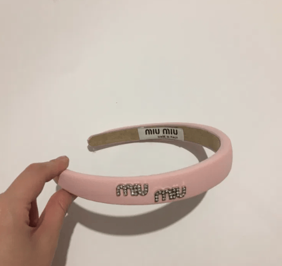 Обруч в стилі miu miu 5