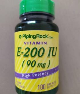 Вітамін E для підтримки організма, 90 мг, 100 капсул США.