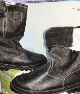Кирзовые сапоги зимние утепленные новые на меху 43/45р-р