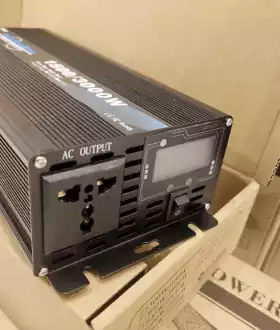 Инвертор 3000 W Чистий Синус Преобразователь напряжение LCD дисплей