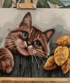 Готовая алмазная мозаика