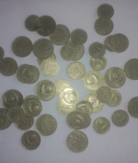 Продам монеты, одним лотом, 48 штук. Или обменяю на ваши предложения!