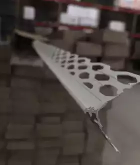 Кутник для мокрої штукатурки ПВХ