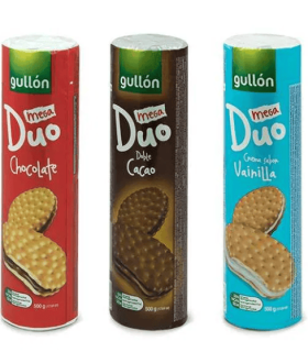 Печиво Мега Дуо Гуллон Gullon Mega Duo печенье ГУРТ