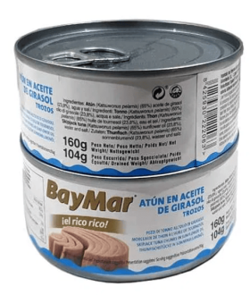 Тунець Консервований BayMar Тунец Морепродукты Испания ОПТ