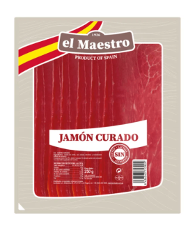 ЛИШЕ ГУРТ Хамон Курадо el Maestro Jamon Curado Нарезка Хамона Испания