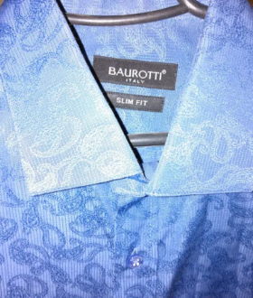 Шикарная рубашка Италия 46 размер L
