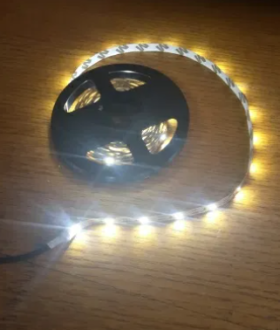 USB Світлодіодна лед стрічка біле світло/5 вольт/юсб лед лента 1-5метр