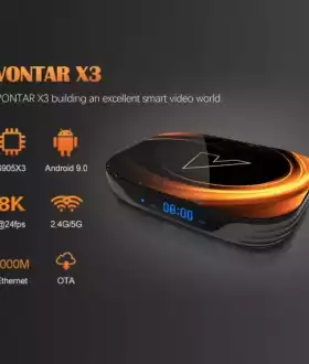 ТВ-приставка Vontar X3 Amlogic S905x3 4/32Гб