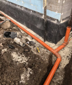 Гідроізоляція фундаменту.Дренаж.Утеплення фундаменту.