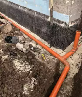 Гідроізоляція фундаменту.Дренаж.Утеплення фундаменту.