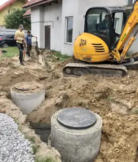 Каналізація під ключ. Септики, бетонні кільця. Дренаж.