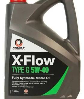 Comma X-FLOW 10w-40 моторное масло полусинтетика 1/4/5 л