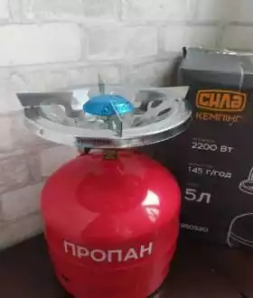 8/5 л Газовый комплект, газовая горелка, газовый баллон