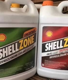 Shellzone антифриз концентрат (зеленый/красный) 3.78л