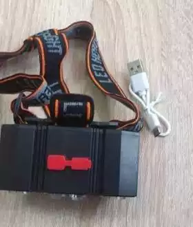 Фонарик светодиодный налобный, ліхтарик налобний