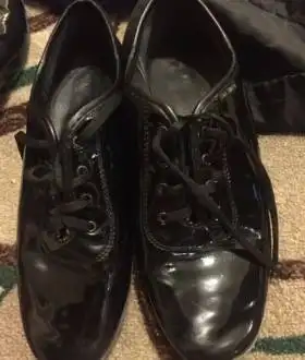 Туфлі лакові для бальних танців