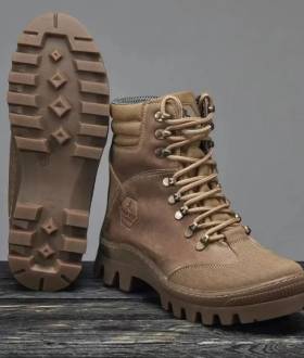 Демісезонні Берці берци черевики Ukr-Tec Кобра койот мембрана