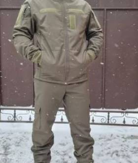Костюм штани і куртка Soft Shell Софтшелл на флісі