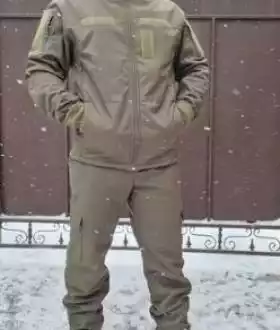 Костюм штани і куртка Soft Shell Софтшелл на флісі