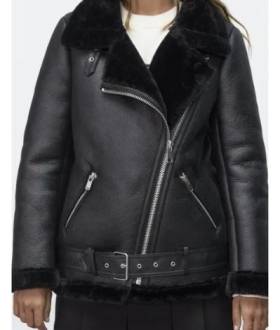 Дубленка (куртка) Zara