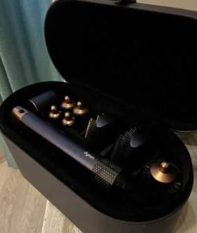 Фен-стайлер ОРИГІНАЛ Dyson Airwrap Styler Complete Blue (8 насадок)