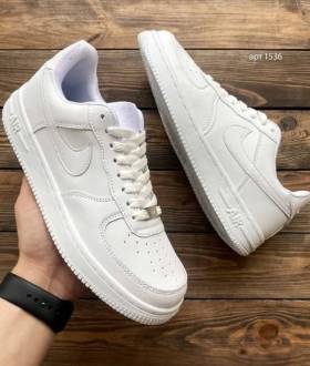 Мужские кроссовки Nike Air Force Man's White 40-45 Чоловічі кросівки