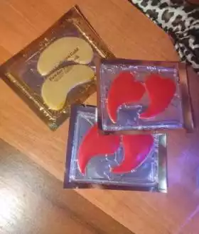 Гелеві патчі сердечка набір роликовий масажер і скребок спрей-міст