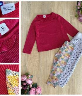 Вещи 18-24мес/1,5-2г. Боди/свитшот/джегинсы/лосины/daisy 86-92см.