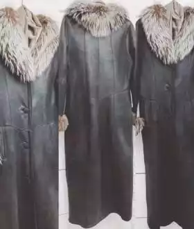 Зимовий розпродаж !!! Натуральна дублянка з хутром