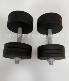 Гантели разборные металические 8 до 70КГ 1/2шт с порошковой покраской