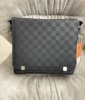 Мужская сумка мессенеджер через плечо Louis Vuitton Луи Виттон