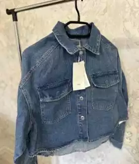 Джинсовая куртка Bershka