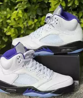 Кроссовки Nike Air Jordan 5 Retro Dark Concord Джордан ретро конкорд