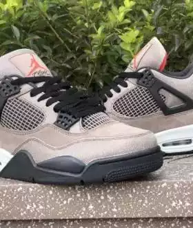 Кроссовки Nike Air Jordan 4 Retro Taupe Haze Найк Джордан коричневые