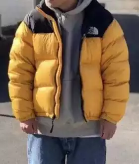 Зимний пуховик TNF 700 The North Face 1996 Nuptse тнф норт фейс желтый