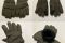 Флісові одношарові рукавиці перчатки олива чорні Оптроздріб 5