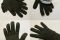 Флісові одношарові рукавиці перчатки олива чорні Оптроздріб 6