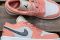 Кроссовки Nike Air Jordan 1 Low Light Madder Root Джорданы персиковые 5