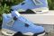 Кроссовки Nike Air Jordan 4 Retro University Blue Найк Джордан голубые 2