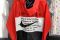 Ветровка Nike Big double Swoosh Jacket нейлоновая куртка найк красная 8