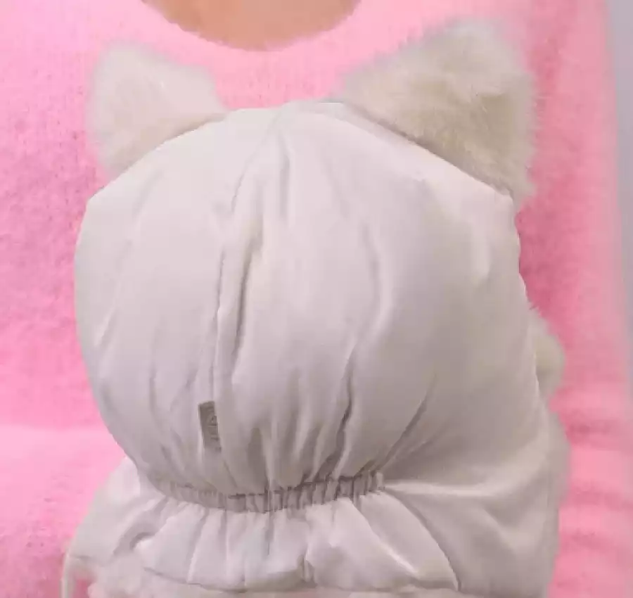 Зимняя шапочка с ушками, 4-7 месяцев 4