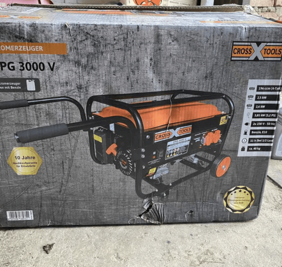 Бензогенератор CROSS TOOLS Німетчина