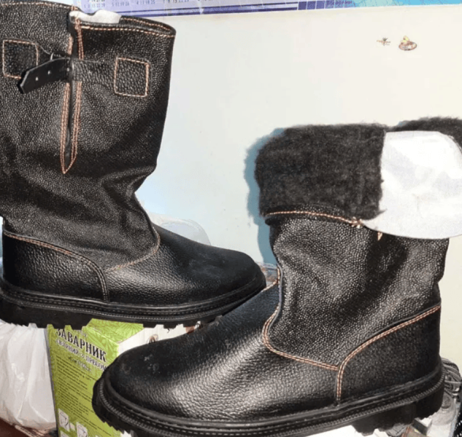 Зимний Мужской Костюм Рабочий Утеплен Летний спецодежда Сапоги Ботинки 4