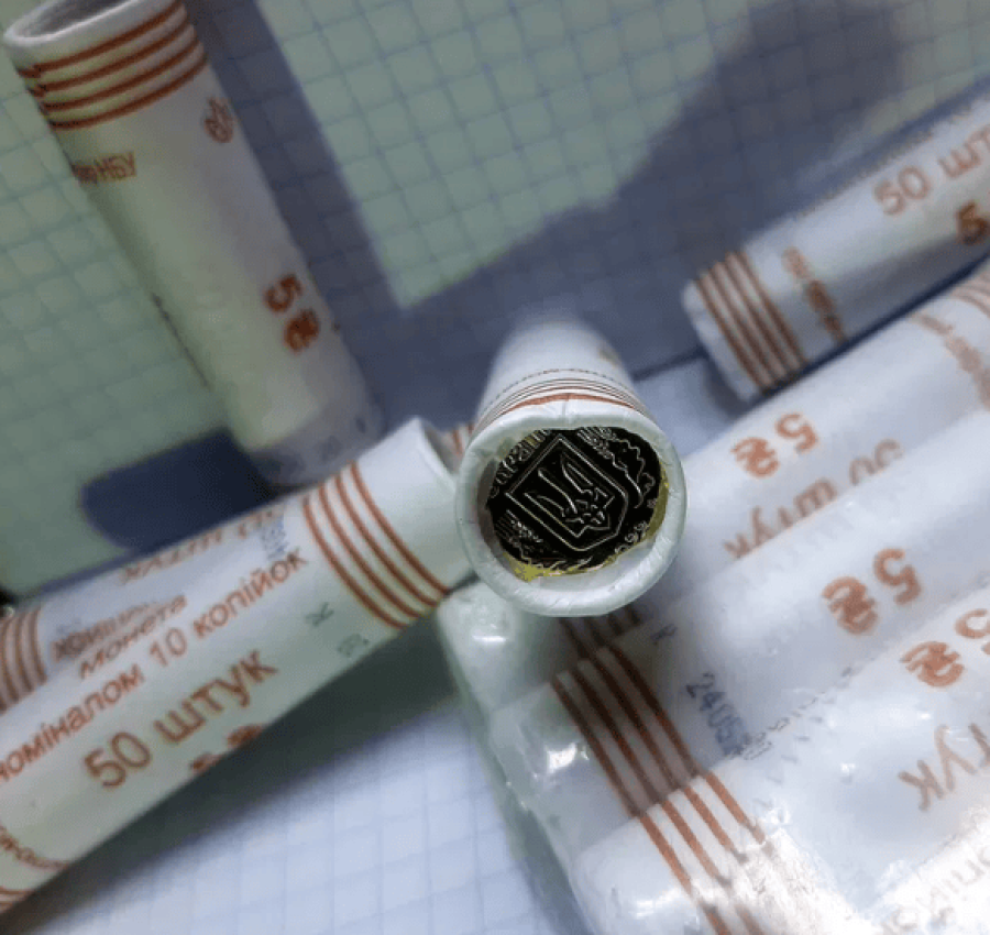 10 копійок 2019-2022 р. Банковский ролл, рол 3