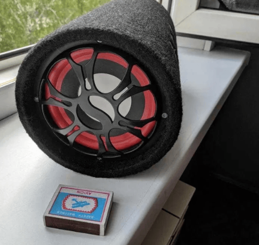 Активный сабвуфер. Акустика. Колонка. Встроенный усилитель звука 4