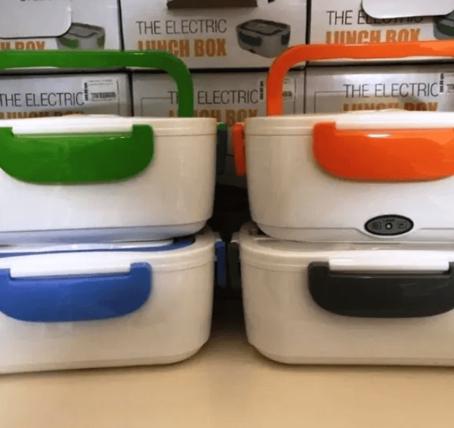 Ланч бокс с электро подогревом судок судочек термос контейнер для еды 2