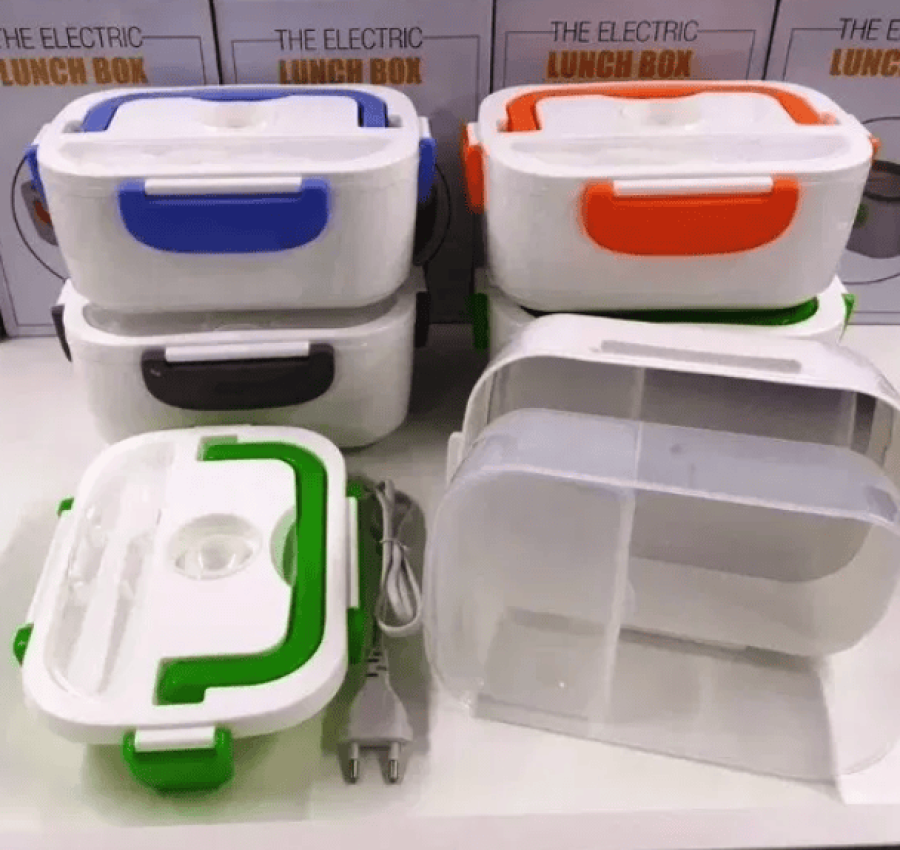 Ланч бокс с электро подогревом судок судочек термос контейнер для еды 3