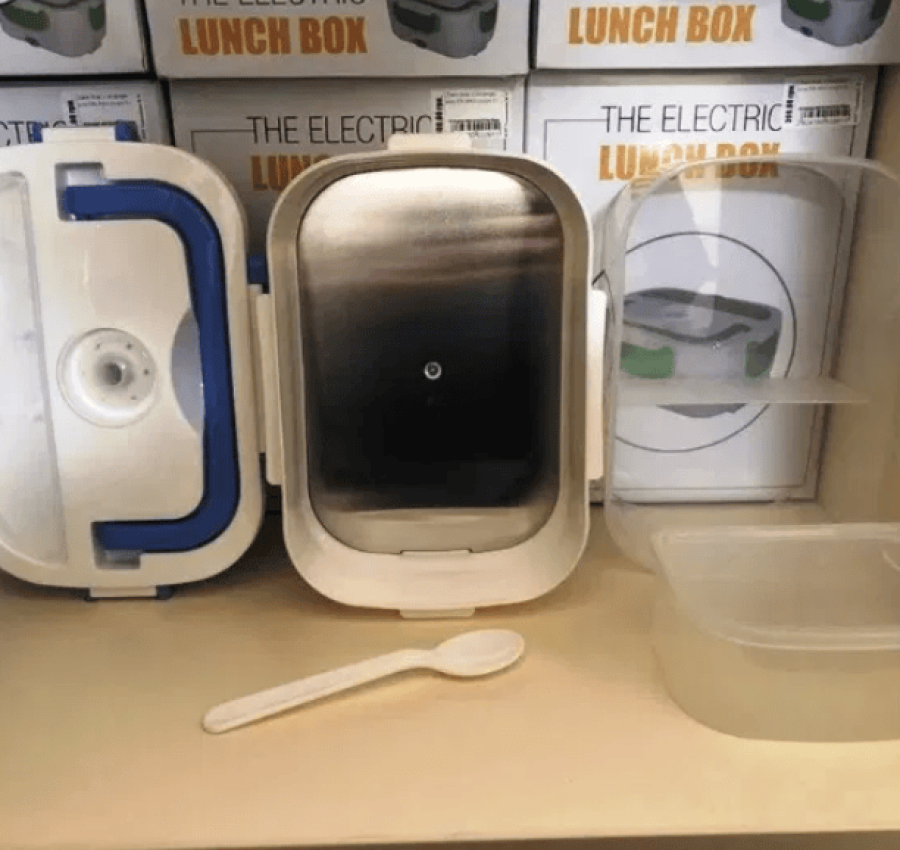 Ланч бокс с электро подогревом судок судочек термос контейнер для еды 4