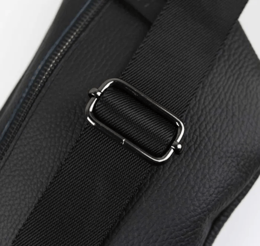 Акция! Мужская кожаная бананка поясная (топ качество) L001 + Ключница 5